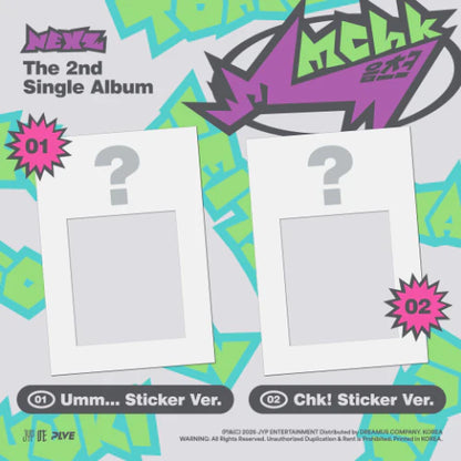 [PRE-ORDER] NEXZ - Mmchk (2ND SINGLE ALBUM) - STICKER VER.