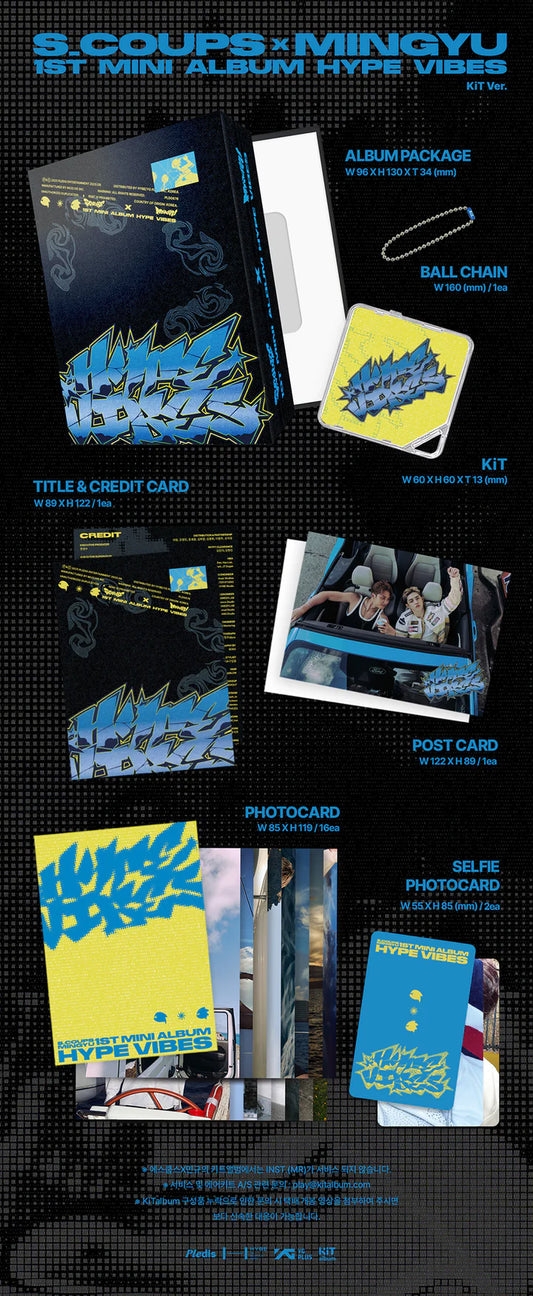 S.COUPS X MINGYU - HYPE VIBES (KiT Ver.)