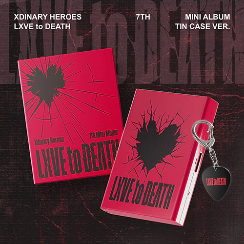 XDINARY HEROES - [LXVE TO DEATH] TIN CASE Ver.