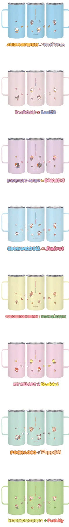 [PRE-ORDER] STRAY KIDS - SKZOO X SANRIO CHARACTERS - (TUMBLER.)