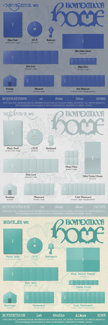 [PRE-ORDER] BOYNEXTDOOR - HOME [Standard Version]