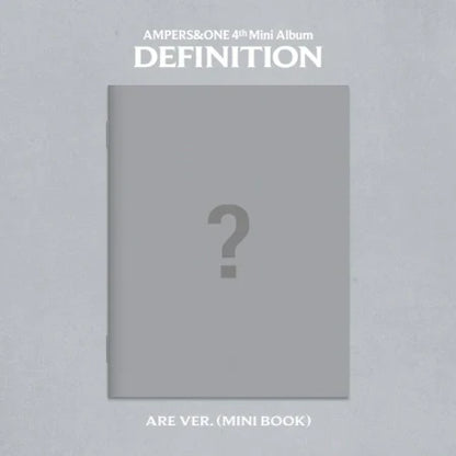 AMPERS&ONE - DEFINITION [4th Mini Album] - (ARE Ver.)