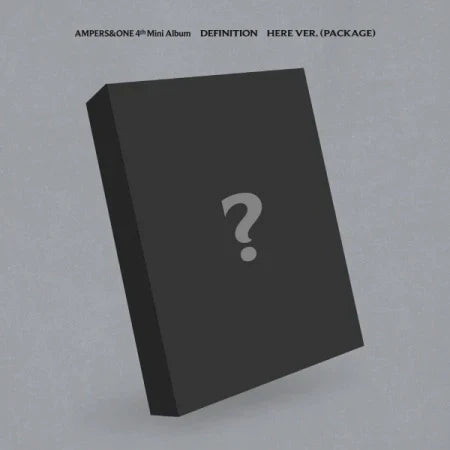 AMPERS&ONE - DEFINITION [4th Mini Album] - (HERE Ver.)