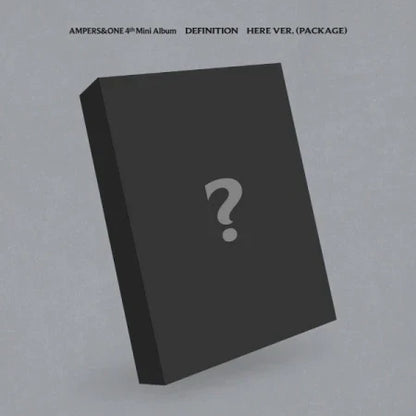 AMPERS&ONE - DEFINITION [4th Mini Album] - (HERE Ver.)