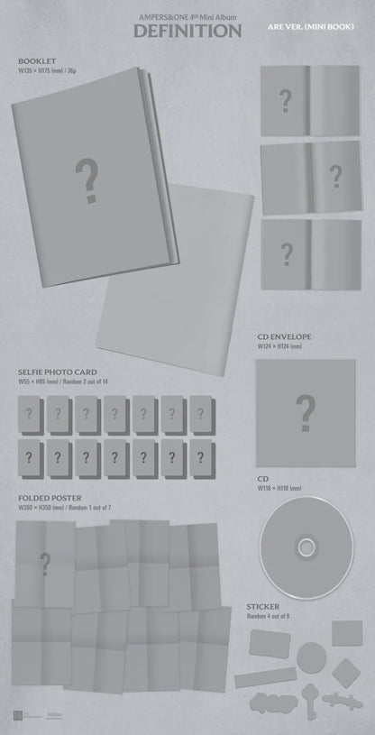 AMPERS&ONE - DEFINITION [4th Mini Album] - (ARE Ver.)