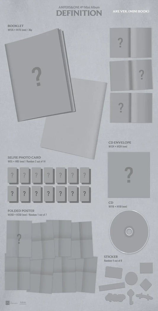 AMPERS&ONE - DEFINITION [4th Mini Album] - (ARE Ver.)