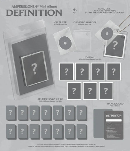 AMPERS&ONE - DEFINITION [4th Mini Album] - (FANCY Ver.)