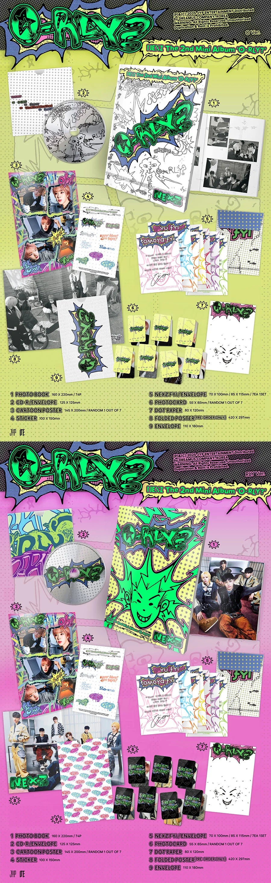 NEXZ - O-RLY? Album [Standard Version] (RANDOM.)