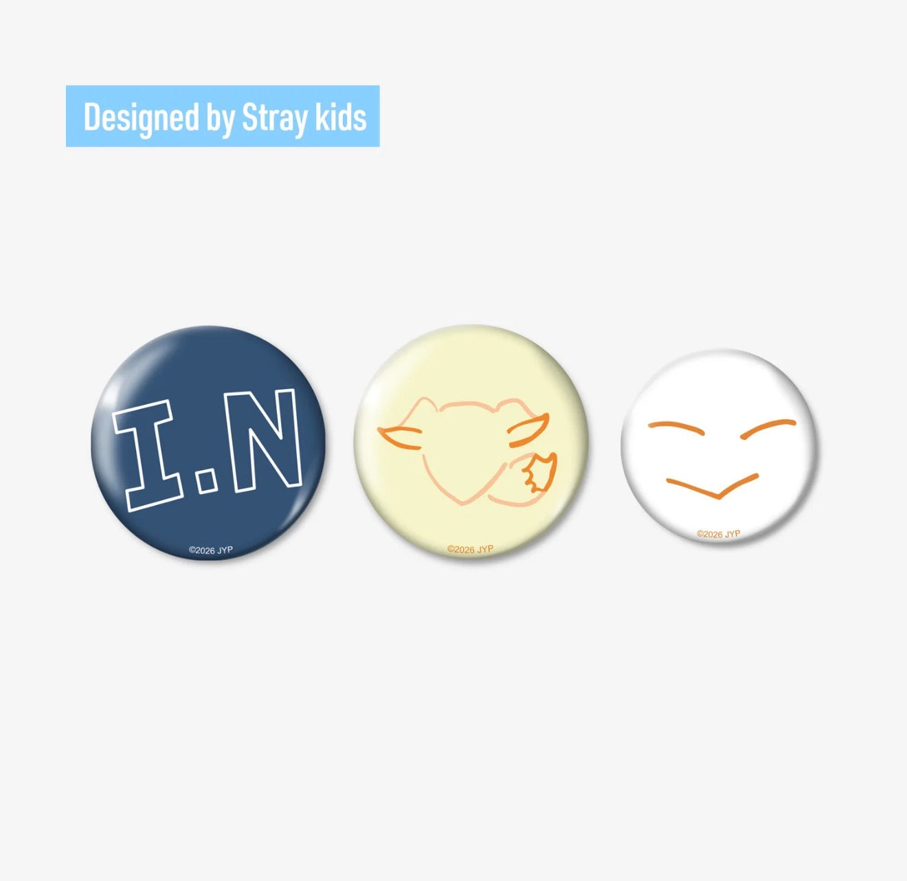 [PRE-ORDER.] STRAY KIDS - RUN IT JAPAN TOUR MD (DESIGNED BY STRAY KIDS BADGE SETS.)
