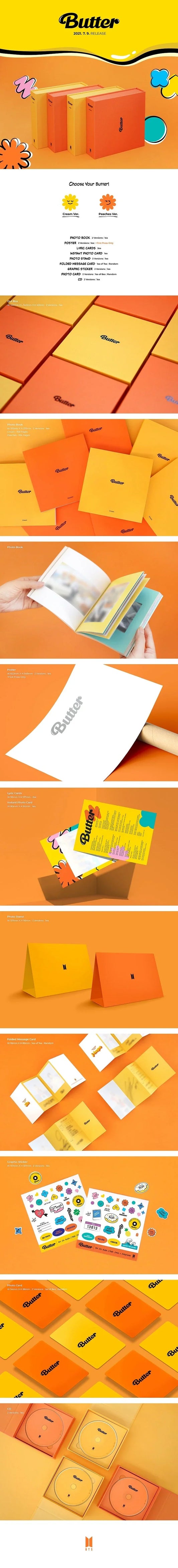 BTS - BUTTER. [RANDOM]