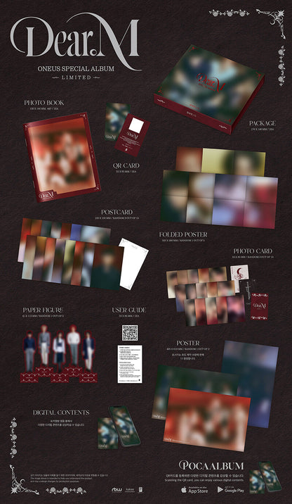 ONEUS - SPECIAL ALBUM Dear.M (POCAALBUM)