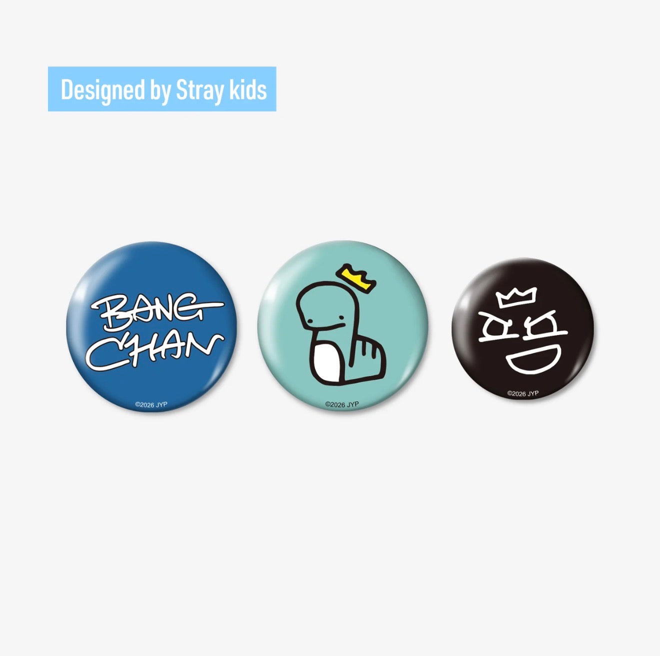 [PRE-ORDER.] STRAY KIDS - RUN IT JAPAN TOUR MD (DESIGNED BY STRAY KIDS BADGE SETS.)