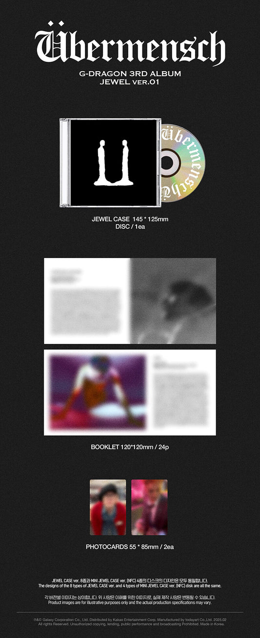 G-DRAGON  - UBERMENSCH [RANDOM]