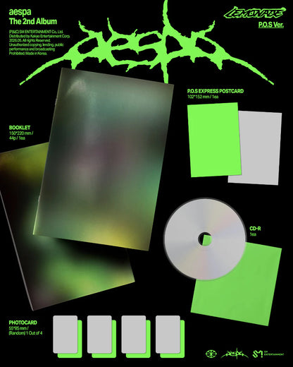[PRE-ORDER] aespa - LEMONADE [2nd Album] - P.O.S Ver.