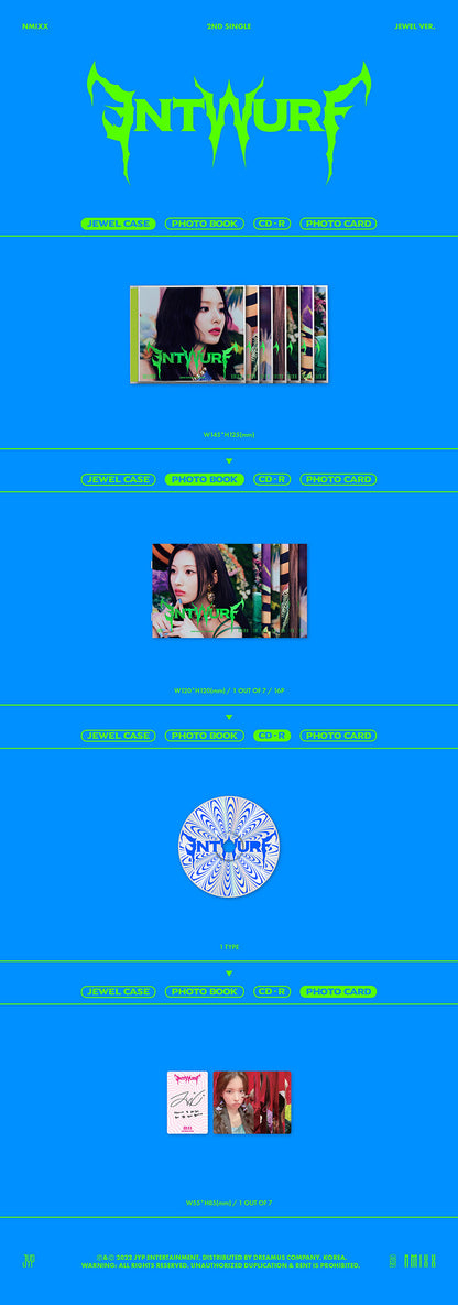 NMIXX - (2nd Single)  ENTWURF  [Jewel Case Ver.]