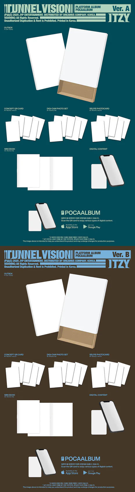 (PRE-ORDER) ITZY - Tunnel Vision [POCAALBUM VER.]