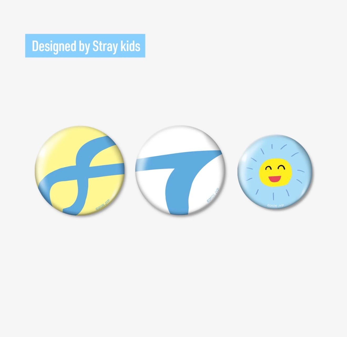 [PRE-ORDER.] STRAY KIDS - RUN IT JAPAN TOUR MD (DESIGNED BY STRAY KIDS BADGE SETS.)