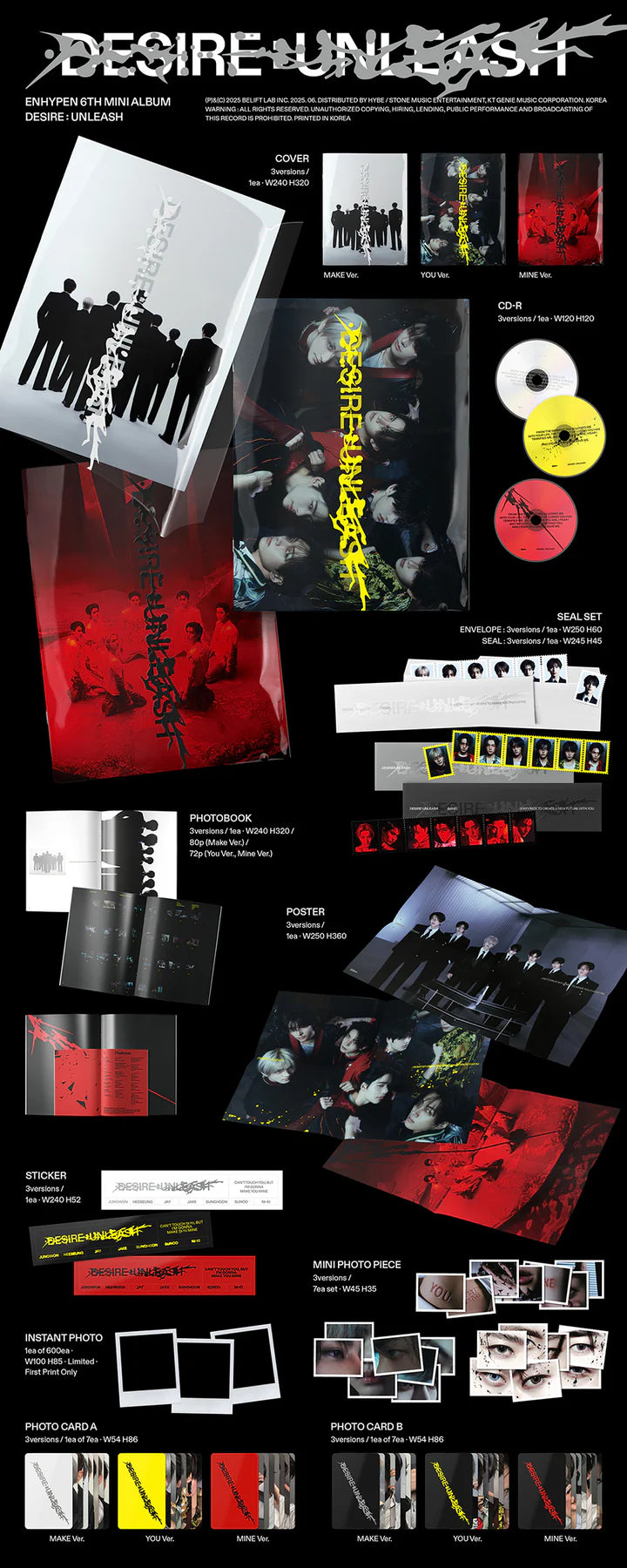 Enhypen - Desire: Unleash [Photobook Ver.]
