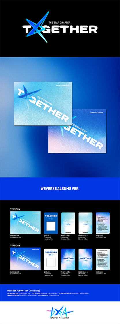 Tomorrow X Together (TXT) -The Star Chapter: Together [WEVERSE VER.]