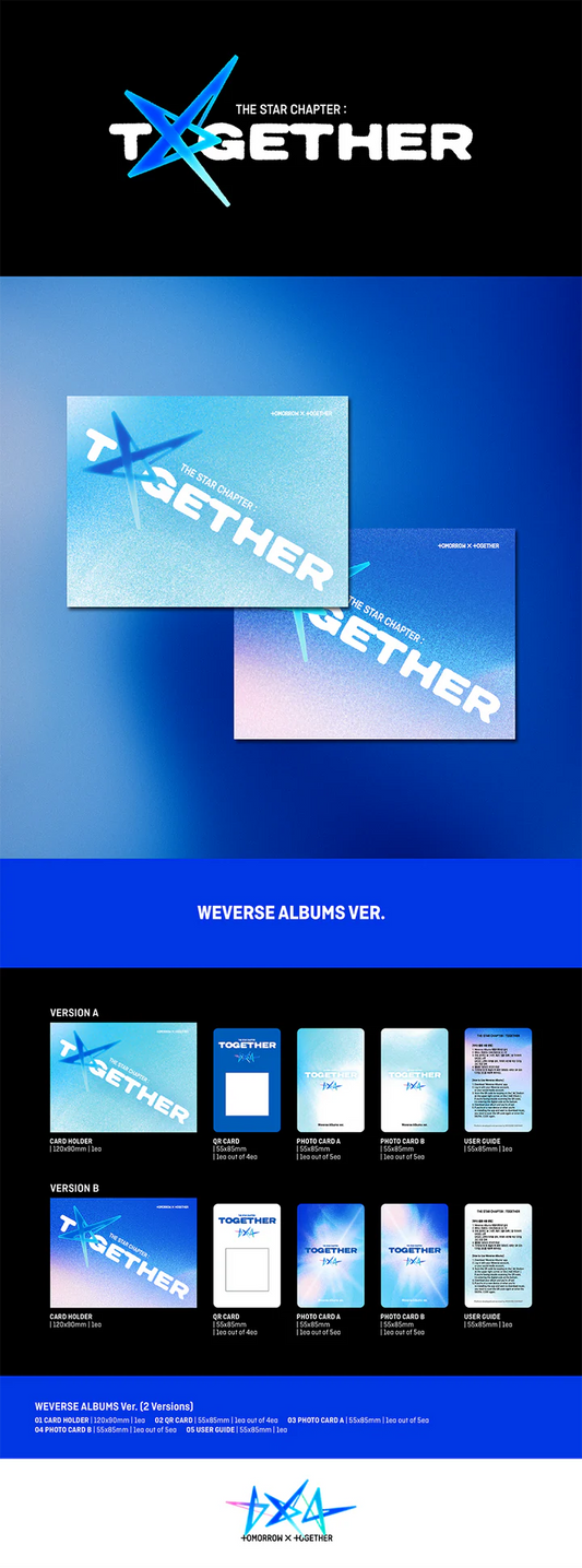 Tomorrow X Together (TXT) -The Star Chapter: Together [WEVERSE VER.]