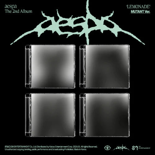 [PRE-ORDER] aespa - LEMONADE [2nd Album] - Mutant Ver.