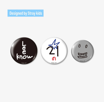 [PRE-ORDER.] STRAY KIDS - RUN IT JAPAN TOUR MD (DESIGNED BY STRAY KIDS BADGE SETS.)