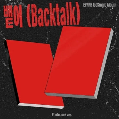 [PRE-ORDER] EVNNE - Backtalk [1st Single Album] - Photobook Ver.