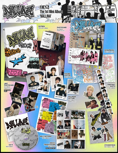 NEXZ - 1st Mini Album NALLINA [Limited Edition]