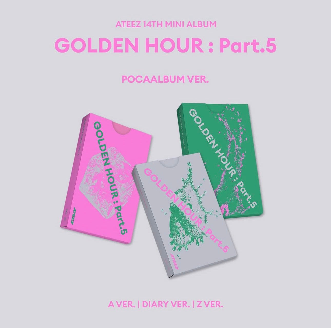 ATEEZ - GOLDEN HOUR PART 5. (POCAALBUM.)