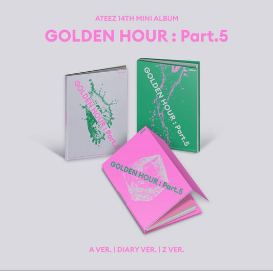 ATEEZ - GOLDEN HOUR; PART 5. (STANDARD.)