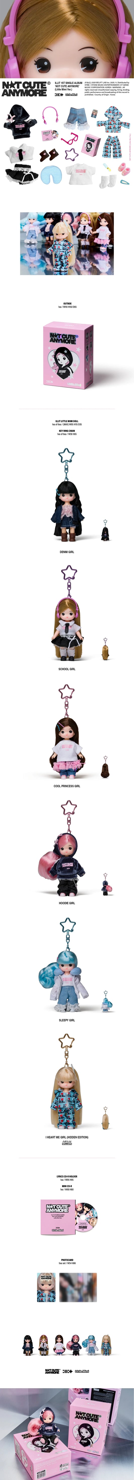 (PRE-ORDER) ILLIT - Not Cute Anymore [1st Single Album - Little Mimi Ver.]