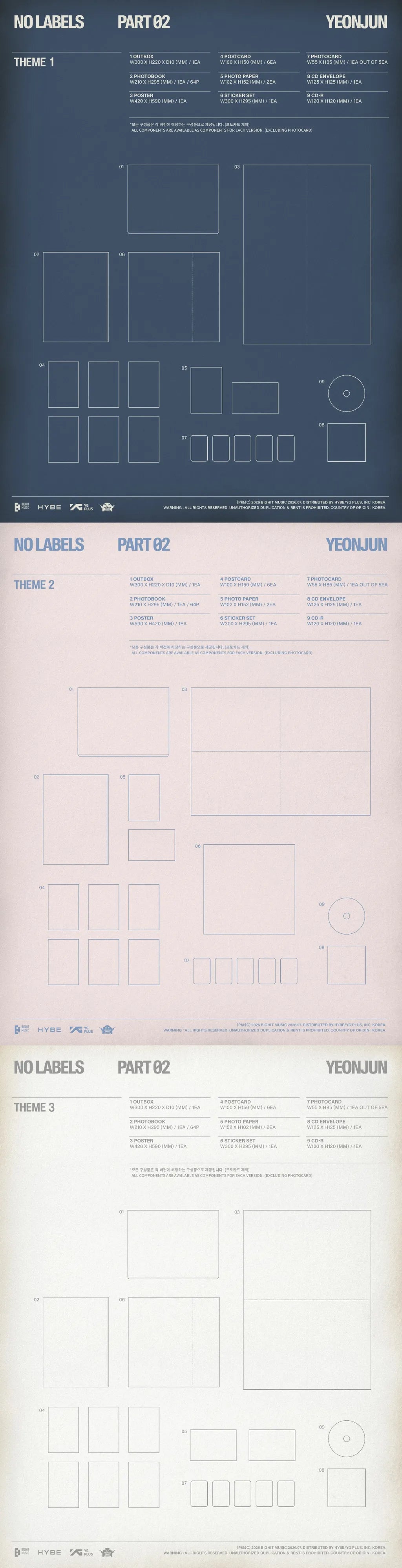 [PRE-ORDER] YEONJUN - No Labels: Part 02. (STANDARD.) {RANDOM POB.}