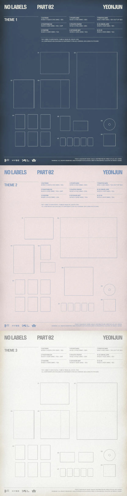 [PRE-ORDER] YEONJUN - No Labels: Part 02. (STANDARD.) {RANDOM POB.}