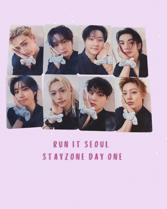 [PRE-ORDER] STRAY KIDS - RUN IT SEOUL - STAYZONE (DAY ONE.)