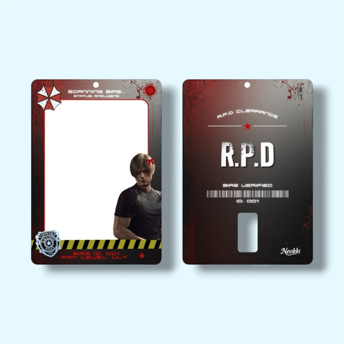 [PRE-ORDER]  BIAS FILE 001; CLASSIFIED (LEON KENNEDY EDITION) - Photocard Holder.