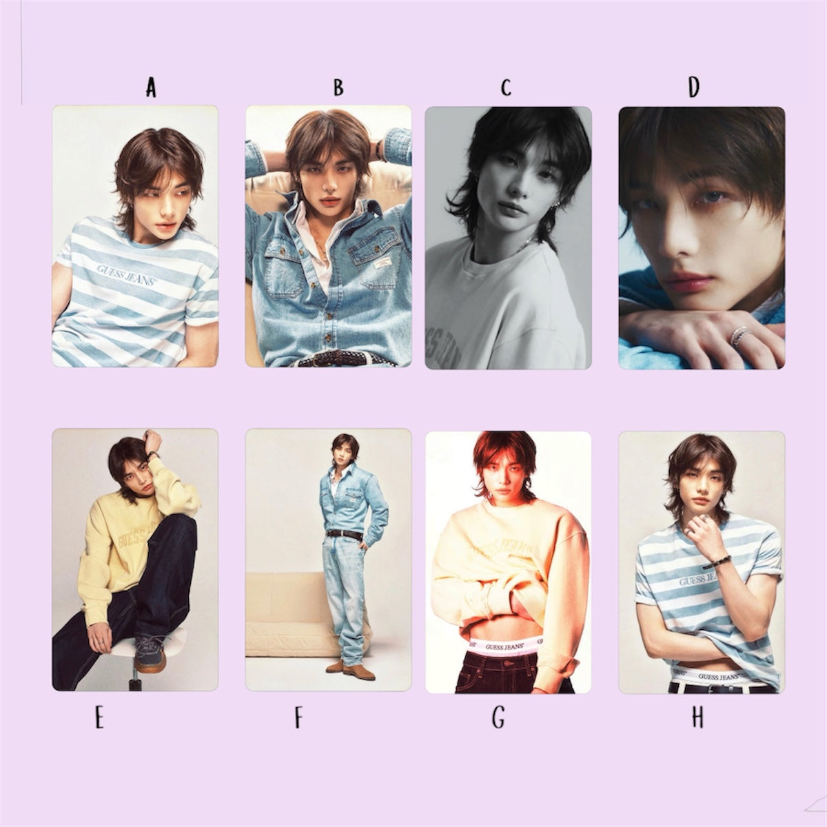 (PRE-ORDER) GUESS Hyunjin [fanmade batch 3]