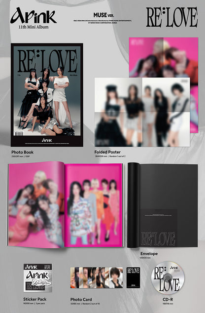 APINK - [Mini 11th Album] RE : LOVE [MUSE VER.]