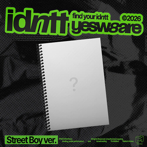 (PRE ORDER) idntt - yesweare [STREET BOY VER.]