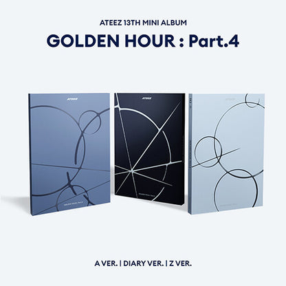 (PRE-ORDER) ATEEZ - GOLDEN HOUR; PART 4. (STANDARD.)
