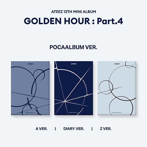 (PRE-ORDER) ATEEZ - GOLDEN HOUR; PART 4. (POCAALBUM.)
