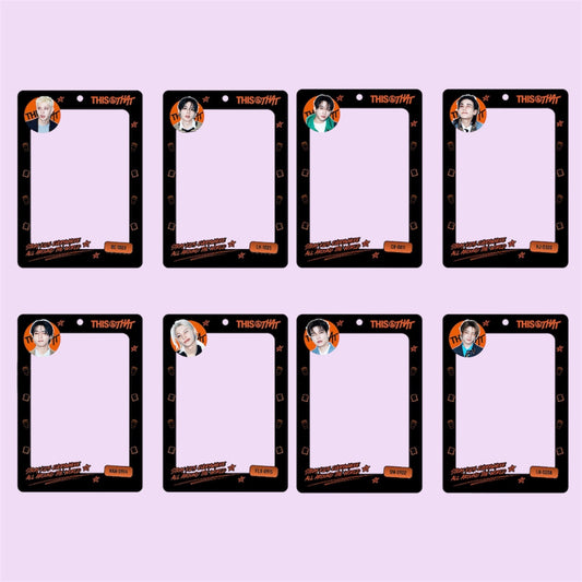 (PRE-ORDER) T & T photocard holder [batch 2]