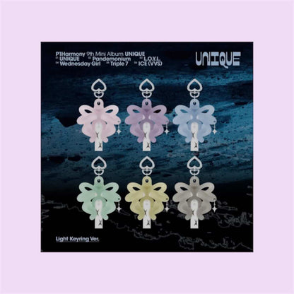 P1HARMONY - 9th Mini Album [UNIQUE] (Light Keyring Ver.)