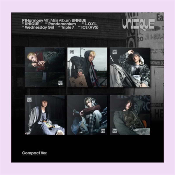 P1HARMONY - 9th Mini Album [UNIQUE] (Compact Ver.)