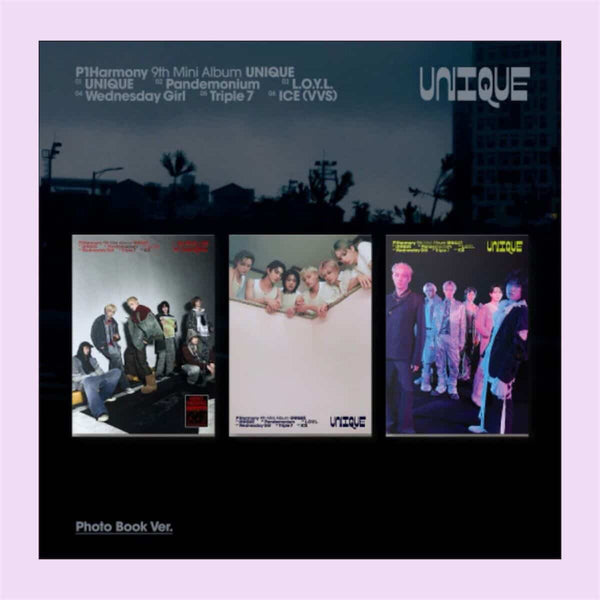 P1HARMONY - 9th Mini Album [UNIQUE] (Photo Book Ver.)