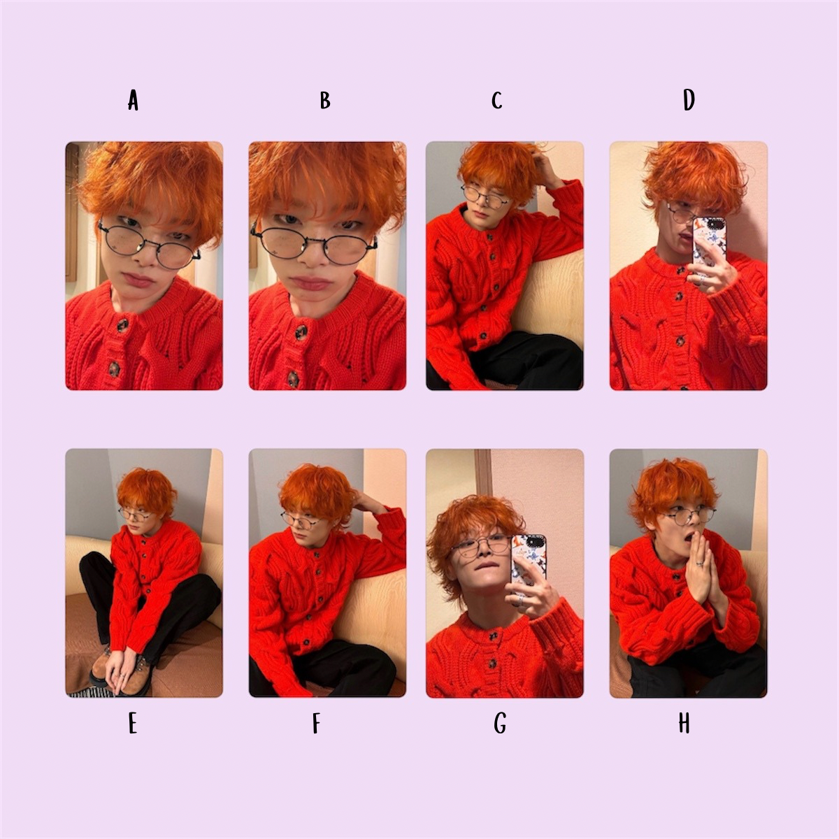 {FANMADES} Stray Kids - Orange I.N set