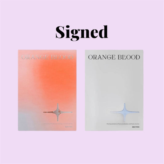 Enhypen Orange Blood (SIGNED)