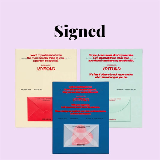 Enhypen Romance : Untold (SIGNED)