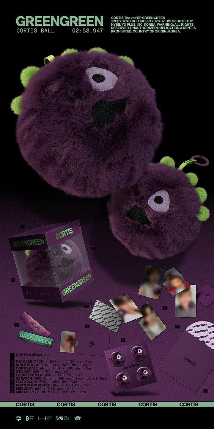 [PRE-ORDER] CORTIS - GREENGREEN (Cortis Ball Ver.)