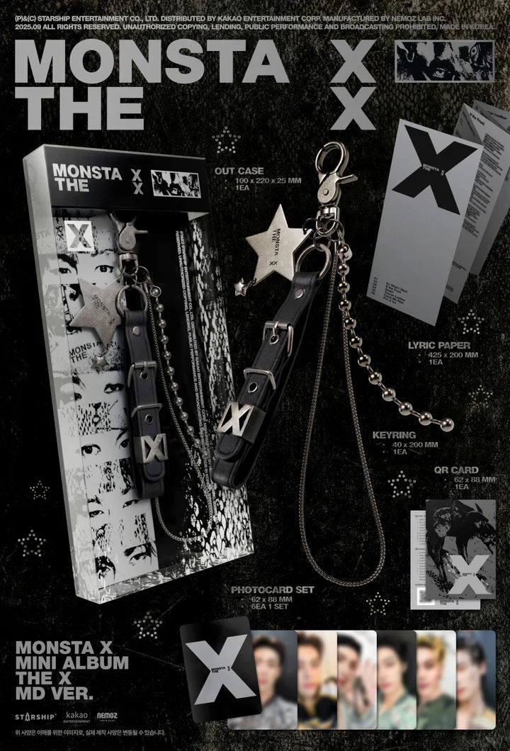 MONSTA X - 13th Mini Album [THE X] (LIMITED Edition MD Ver.)