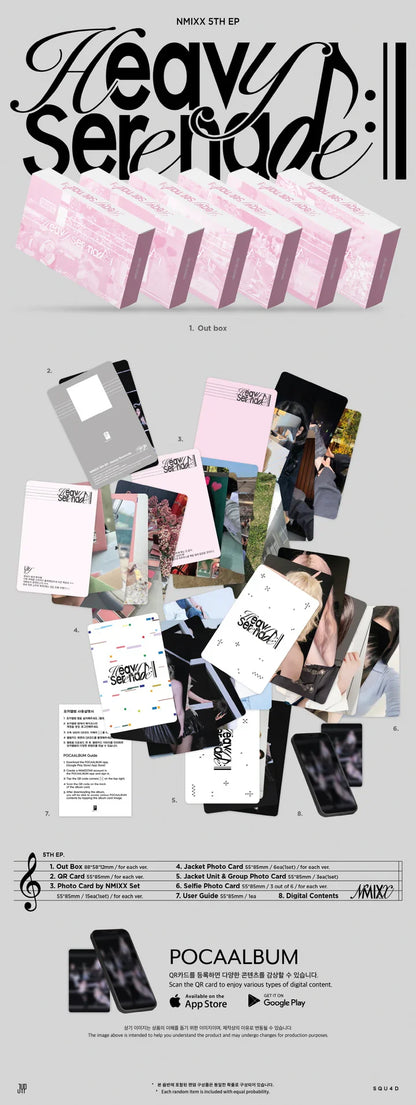 [PRE-ORDER] NMIXX - Heavy Serenade (5th EP) - POCAALBUM.